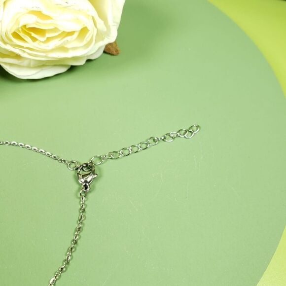 Brand New Silver Rhinestone 3D Blue Space Bracelet - Picture 4 of 7